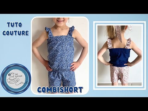 Tuto couture coudre un combishort facile #sanspatron