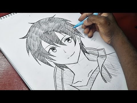 How to draw anime characters for beginners step by step tutorial