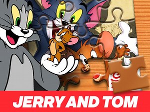 Play Jerry and Tom Jigsaw Puzzle | Free Online Games. KidzSearch.com