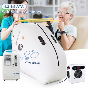 [Hot Item] Inflatable Therapy Portable 1.5ATA Sitting Hbot Oxygenation Soft Shell Home Oxigen Portable Hyperbaric-Oxygen-Chamber