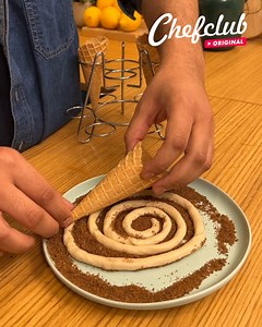 Crown Royal Peach Cone! This dessert will leave you peachless 😉🍑🍦 | Chefclub GruB