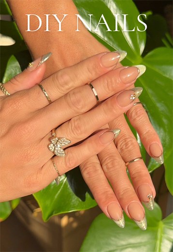 DIY Press-On Nails for Spring Nail Inspo