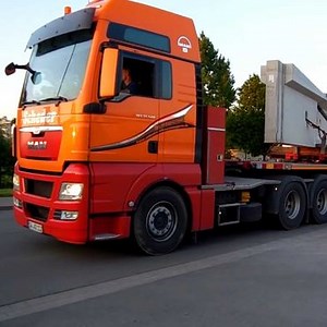 Heavy machinery transporting goods Cre: Giant Machine | Giant Machine