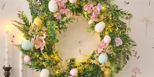 16 spring and Easter wreaths to adorn your door