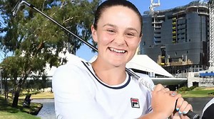 'Another twist in the tale' Ash Barty signs up for the Global Golf Tournament 2022