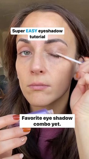 🍁Beautiful Easy Fall Eyeshadow tutorial #easyeyeshadow #easyeyemakeup #falleyeshadow #eyeshadowtutorial | Kelly Nordfelt