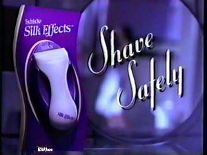 1994 Schick Silk Effects Women's Razor "Shave Safely" TV Commercial