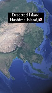 3.3K views · 51 reactions | Deserted Island, Hashima Island,Nagasaki City, Nagasaki PrefectureJapanlocation : 32°37'37"N 129°44'17"E#googleearth #map #worldgeography#Reels #Earth3D #ภูมิศาสตร์ Mystery ,Famous places,Tourist Attractions Map Content ,Search mode on. | Earth 3D | Facebook