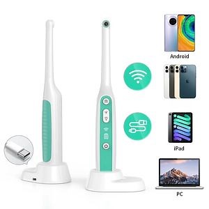 [Hot Item] Wireless 1080P WiFi Dental Intra Oral Examination Camera HD Endoscope Cameras for Dentist Clinic