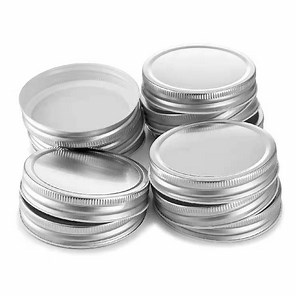 [Hot Item] 86mm Mason Jar Lid Sillver Continuous Thread Wide Mouth