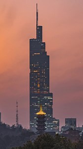 When traditional meets modern architecture 📍Jiming Temple, Nanjing, Jiangsu Province Credit: Douyin user summershot | XuQinduo