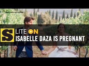 Isabelle Daza is pregnant