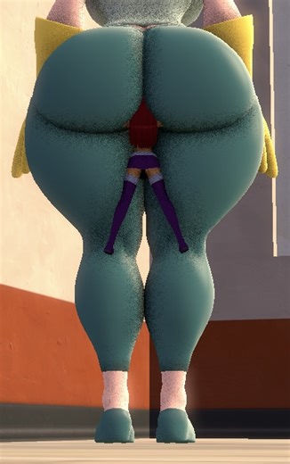 Giantess dexters mom farting on starfire