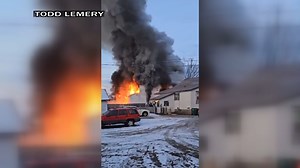 12K views · 279 reactions | A fire at a home in Marinette on Tuesday injured one firefighter, killed three pets and caused extensive damage to the house. A firefighter suffered burns on his hands, arms and back due to a flashover while trying to open a door to get those pets out of the house. More on the story: https://www.uppermichiganssource.com/2023/12/05/marinette-firefighter-injured-fire-that-destroyed-home-killed-3-pets/ | TV6 & FOX UP | Facebook