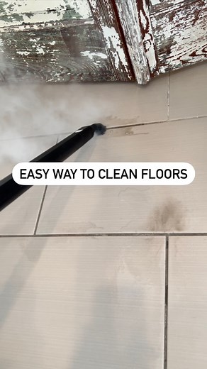 I am using the Dupray NEAT steamer. The steamer will not only clean your grout lines but will also clean, disinfect, sanitize, degrease, & deodorize any surface without using harsh chemicals. All you need to do is add water to the tank. It comes with 17 attachment pieces. You’ll receive five nylon and one brass brush that can be used to clean surfaces like grout, brick, or even appliances. The five nylon brushes allow for a delicate yet detailed deep cleaning without being abrasive to the surfac