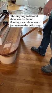 10M views · 10K reactions | When we were having our hardwood floors refinished we knew then was our chance to change the stairs! So glad we went for it. Both of those projects are on our website. #athomewiththebarkers #diyprojects #diyhomeprojects #staircasedesign #staircase | At Home With The Barkers | Facebook