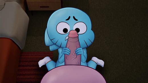 Gumball deep throats bunny cock