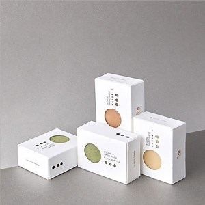 [Hot Item] Custom Design Printing White 250GSM Paper Soap Packaging Bar Boxs for Soap