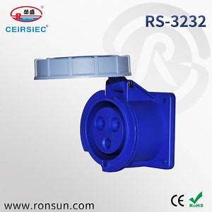 [Hot Item] 32A 3p European Standard Concealed Industrial Socket for Power Box