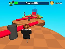 Obby: Pogo Parkour - Play Now on Y8.com