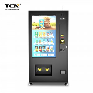 [Hot Item] Tcn Touch Screen/Ads Vending Machine for Snack and Drink Bottle in Manufacturer