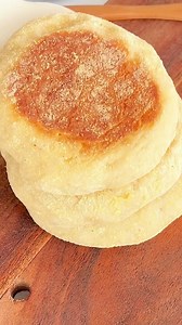Homemade English Muffins recipe! 🍞 Follow @tastesbetterfromscratch for more delicious creations. #HomemadeBread #tastesbetterfromscratch | Tastes Better From Scratch