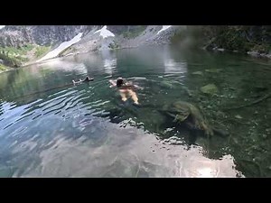 Skinny dipping Lake Serene