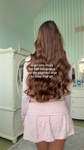 chloe nicole on Instagram: "constant internal dilemma #shabbychic #girly #coquette #hairstyles #fy"