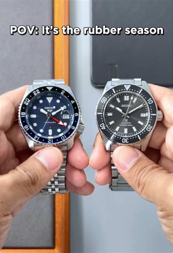 Upgrade Your Dive Watch with End Link Rubber Strap