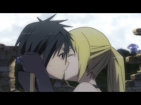[ Anime Kiss ] Trinity Seven - Arata Kiss Lieselotte