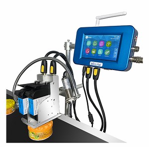 [Hot Item] Continuous Inkjet Printer Expiry Date Code Printer Food Package with Numerous Printer Head