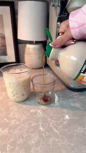 Breville Barista Touch Impress Salted Maple Latte #icedcoffee