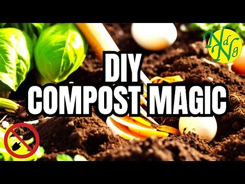 How To Make Compost - Fast and Easy || Build a hot composter at home || Organic Waste Composter