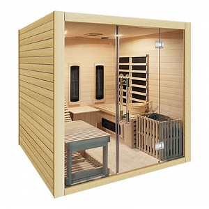 [Hot Item] Cheap Factory Price Sauna Steam Room Combination