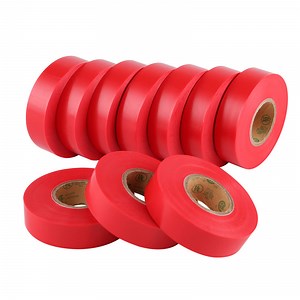 [Hot Item] Strong Adhesive Red Electrical Tape PVC Vinyl for Vehicle Wiring Insulating