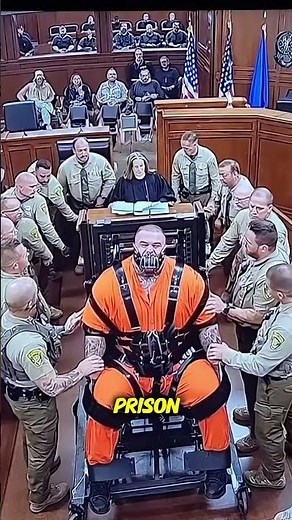 Inmate EXPLODES After Hearing 5,300-Year Sentence | Raw 8K Courtroom CCTV Footage