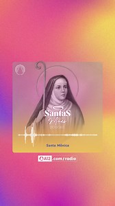 Especial ‘Santas Mães’ ❤️🙏 Mônica teve 3 filhos: Agostinho, Navigio e Perpétua, que se tornou religiosa. Agostinho era o mais velho e lhe causou muitas tristezas. A dificuldade com Agostinho chegou a tal ponto que, para ensiná-lo que nossas ações neste mundo tem consequências, Mônica o proibiu de entrar em casa. Mas ela nunca deixou de rezar pela conversão do filho. Rezava também pela conversão do marido e de Navigio, sempre com muita perseverança e paciência, nunca desistiu de sua fé cristã. �