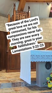 3K views · 156 reactions | "Because of the Lord’s great love we are not consumed, for his compassions never fail. They are new every morning; great is your faithfulness." Lamentations 3:22-23 | Blessed Virgin Mary | Facebook