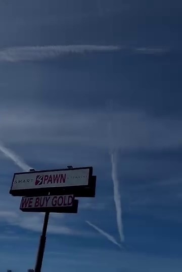 3.4K views · 156 reactions | December 2023 - Colorado  Afternoon skies completely filled with chemical trails and haze…  Athena Garcia #alienskiescommunity #alienskies | Alien Skies | Facebook