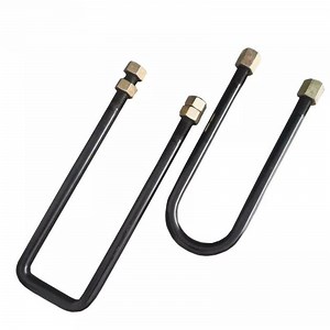 [Hot Item] Stainless Steel Bolt Manufacturer U-Bolt and Nut for Auto Parts Leaf Spring High Quality U Clamp Ground Rod Clamp U Bolt