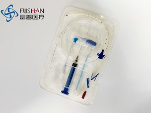 [Hot Item] Fushan Medical Double Lumen Central Venous Catheter Kit Dialysis Kit Triple Lumen Antimicrobial CVC Kit ISO