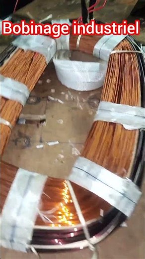bobinage industriel. #automobile #محركات #machine