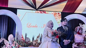 To Ahmad & Janine, May Allah bless your union, and shower His blessings upon you, and unites you in goodness. Mayor Hanie A. Bud | Kuya Hans A Bud