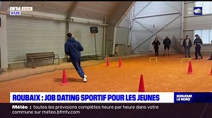Roubaix: un job dating sportif | BFM Grand Lille