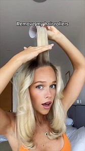 Remove my hair rollers IG @ SweaLife | Swealife