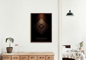 Algerian Roots Poster – Algerian Geometric Art – Heritage & Identity – Premium Minimalist Poster – Downloadable Poster - Etsy Canada