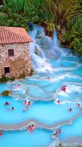 2.1K views · 50 reactions | Saturnia hot spring in Tuscany, Italy   | Beauty of Nature | Facebook