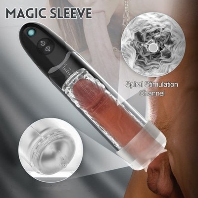 Automatic Bigger-Penis-Size-Growth-Power-Vacuum-Male-Enhancement-Enlarger-Pump | eBay