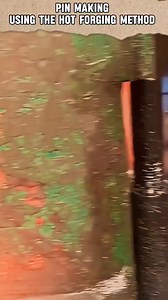 pin making using the hot forging method #pin #forging #machine #pressmachine #trending | M-Tube TV