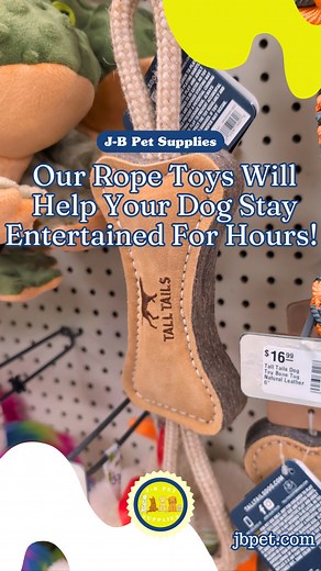 Our Rope Toys Will Help Your Dog Stay Entertained For Hours! Rope...